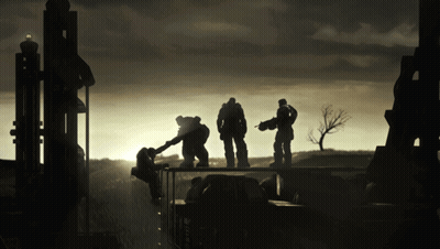 Video Game With Stop Sign GIF