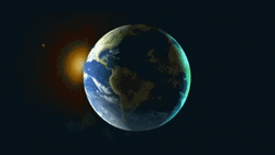 Video Of Earth Rotation GIF