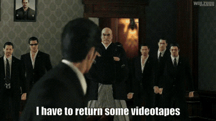 Videotapes Suicide Window Yakuza Videotapas GIF