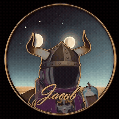 Viking With Name Jacob GIF