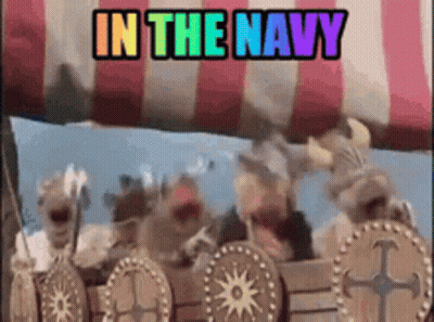 Vikings On Boat Saying In The Navy GIF