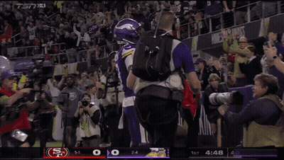 Vikings Vs 49Ers Football Game GIF