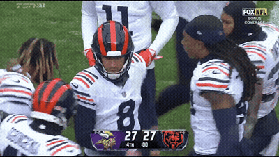 Vikings Vs Bears Football Game GIF