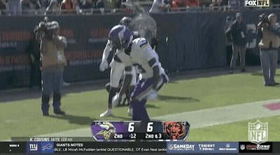 Vikings Vs Bears Football On Fox NFL GIF
