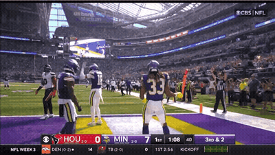 Vikings Vs Hous Football Game GIF
