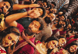 Vikram Vedha Crazy Dance Hrithik Roshan GIF