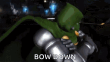 Villain Asking To Bow Down GIF