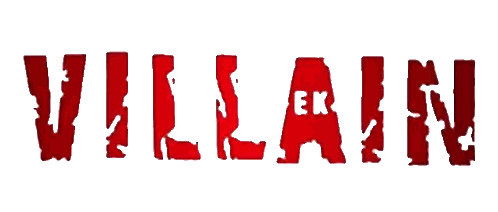 Villain In Red Letters Sticker