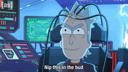 Villain Rick Sanchez GIF