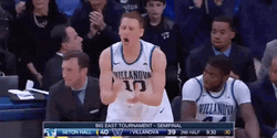 Villanova Donte DiVincenzo Rallying Teammates GIF