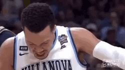 Villanova Jalen Brunson Frustrated Reaction GIF