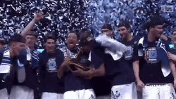 Villanova Wildcats Basketball Champions Confetti GIF
