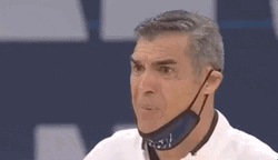 Villanova Wildcats Furious Jay Wright  GIF