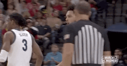 Villanova Wildcats Moore Chest Bump GIF