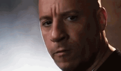 Vin Diesel Family Puckered Face Walking Away GIF