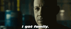 Vin Diesel Got Family Fast And Furious GIF