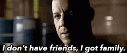 Vin Diesel I Don't Have Friends GIF