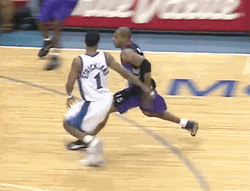 Vince Carter Behind The Back Dunk GIF