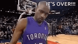 Vince Carter Game Over GIF