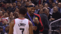 Vince Carter Kyle Lowry GIF