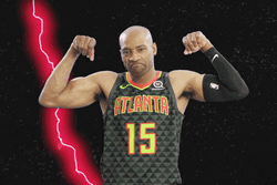 Vince Carter Red Lightning GIF