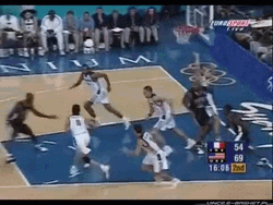 Vince Dunk In Olympic Basketball GIF