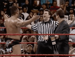Vince Mcmahon And The Rock GIF