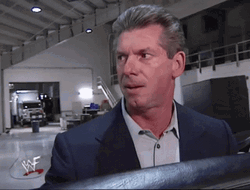 Vince Mcmahon Meme Disapproving Face GIF