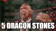 Vince Mcmahon Money 5 Dragon Stones GIF