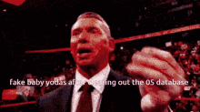 Vince Mcmahon Money Fake Baby Yodas GIF