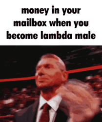 Vince Mcmahon Money Lambda Male GIF