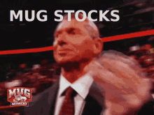 Vince Mcmahon Money Mug Stocks Rootbeer  GIF