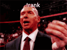 Vince Mcmahon Money !Rank Rank Meme GIF