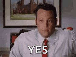 Vince Vaughn Wedding Crashers Yes GIF