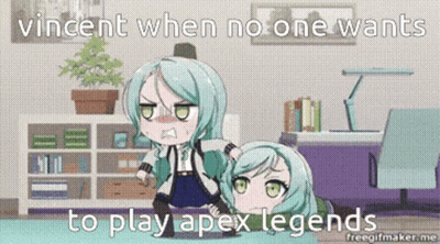 Vincent Alone Not Playing Apex Legends GIF