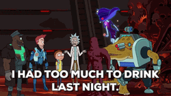 Vindication Too Much To Drink GIF