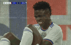 Vini Jr Confuse Face Reaction GIF