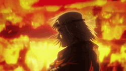 Vinland Saga Thorfinn Fire GIF