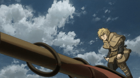 Vinland Saga Thorfinn Vs Thorkell GIF