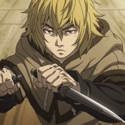 Vinland Saga Thorfkell Punch GIF