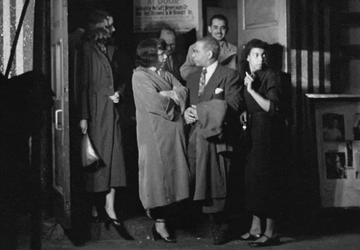 Vintage African American Christmas Night Out GIF