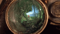Vintage Binoculars Shown Close Up GIF