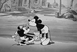 Vintage Cartoon Mickey Mouse