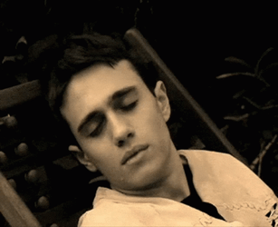 Vintage Effect Guy Having A Nightmare GIF