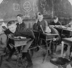 Vintage Grade School Classroom GIF