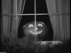 Vintage Halloween Jack O' Lantern GIF