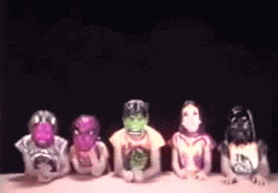 Vintage Halloween Star Wars Costume GIF