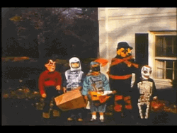 Vintage Halloween Trick Or Treat GIF