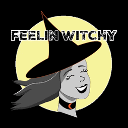 Vintage Halloween Wicked Witch GIF