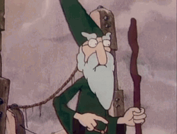 Vintage Sesame Street Wizard GIF
